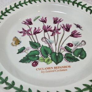 Portmeirion Botanic Garden Bread & Butter Plate 7.25" Cyclamen Repandum